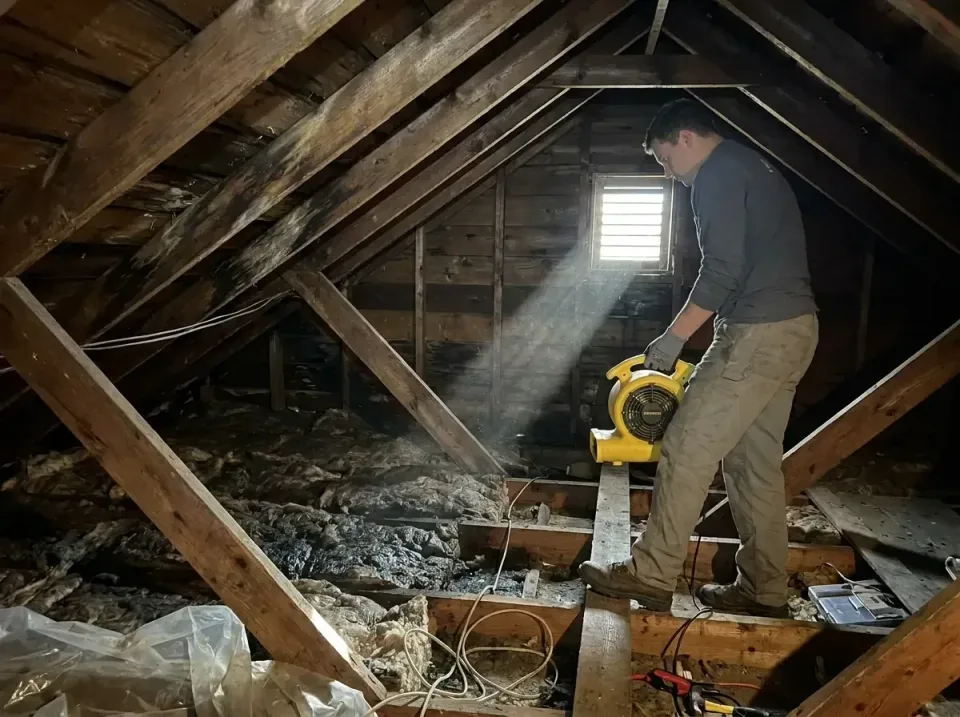 attic-water-damage-drying-proc-007 — frequently asked questions, Emergency Water Extraction & 24/7 Flood Response in Cordele…